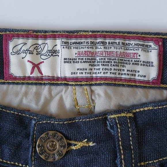 🌸NWOT ARTFUL DODGER Death of a Craftsman Jeans - Picture 5 of 8